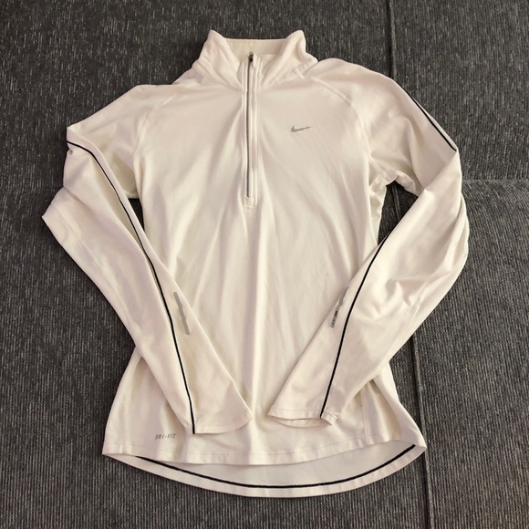Nike Tops - NIKE whiten zip up